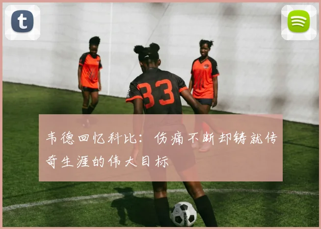 韦德回忆科比：伤痛不断却铸就传奇生涯的伟大目标